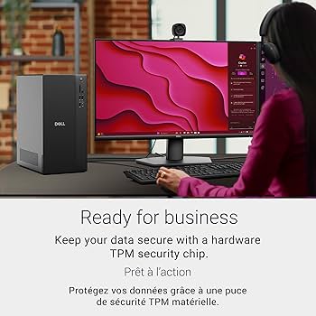 Dell Tower Desktop ECT1250 - Intel Core Ultra 7-265